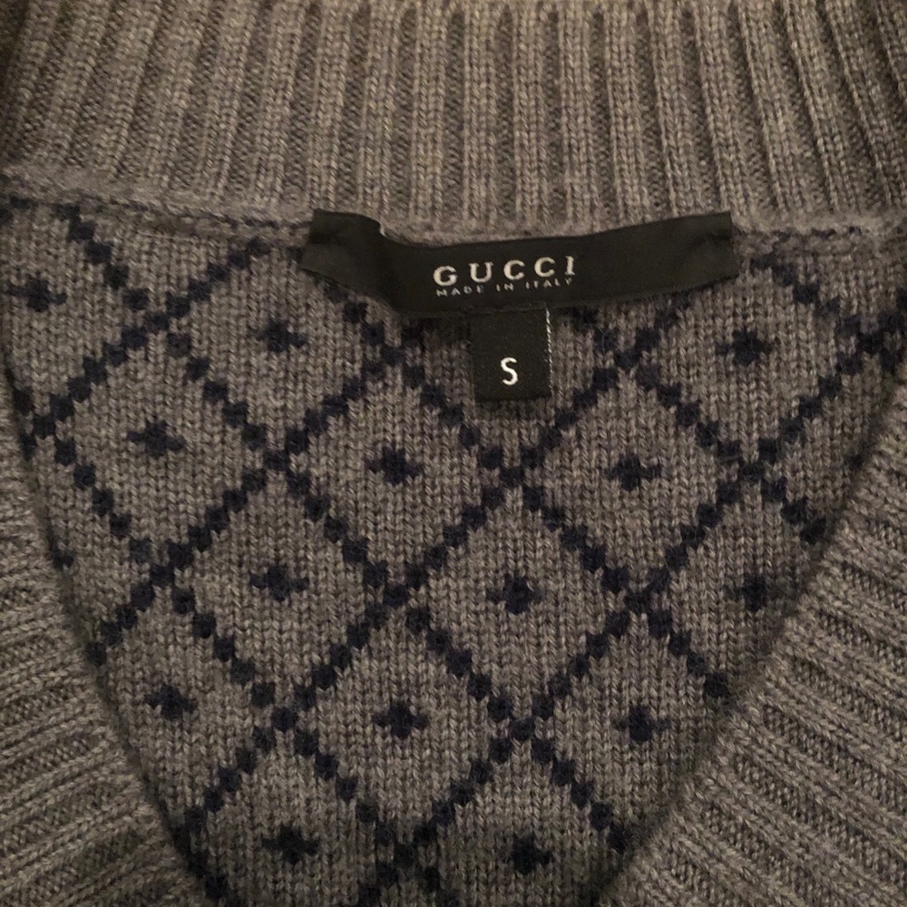 Gucci Diamond Pattern Sweater - Picture 2 of 4